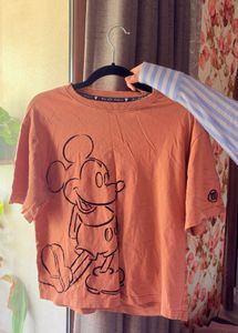 Cute Mickey Mouse T-Shirt