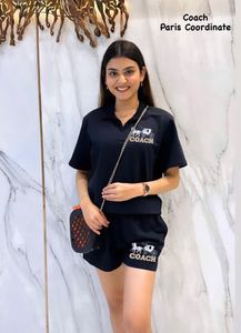 Available -Coach Cord Set- black Colour M Size