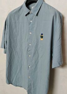Price drop 🔥🔥Light Blue Embroidered Short Sleeve