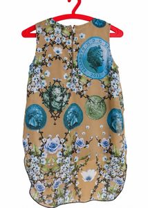 Chic Floral Layered Dress