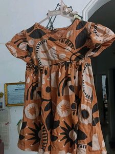 Boho Print Midi Dress