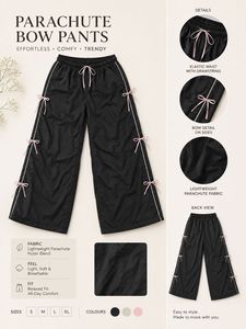 small defect on 1 ribbon Parachute Bow Pants - Com