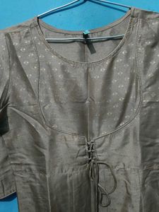 Tan  Colour Gown