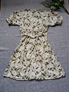 Stylish Printed Wrap Dress