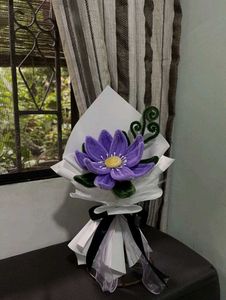Handmade Purple Flower Bouquet
