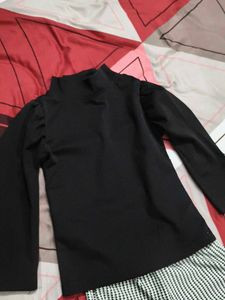 Flared Houndstooth Pants