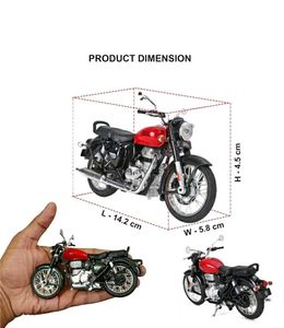 Royal Enfield Classic 350 Scale Model Toy Bike