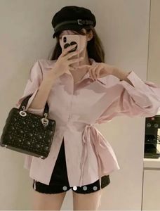 Savana belted shirt