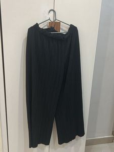 only- never worn- Black Pleated Wide Leg Pants
