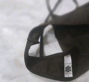 Stylish Dark Brown Halter Neck Bra