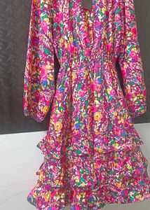 Shein Floral Print Mini Dress