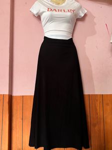 black basic maxi