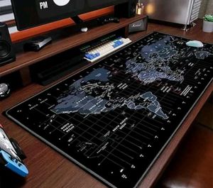World Map Mouse Pad
