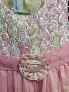 Charming Pink Floral Party Dress (US brand)