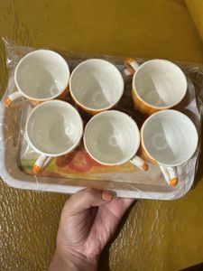 Cup and tray set