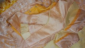 TWO SHADE PASTEL ZARI SAREE + FREE GIFT!