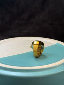 Unique Gold Tone Ring Watch