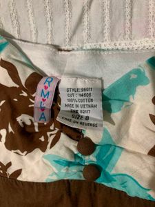 Y2K Floral Print Summer Tops