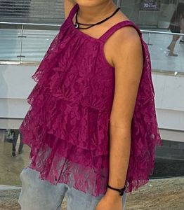 Tiered Lace Top