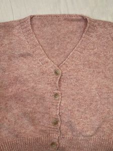 Cute Pink Crop Sweater
