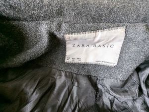 💸🩶ZARA DARK GRAY WOOL COAT🩶💸