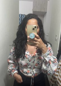 SSS FLORAL CROP TOP