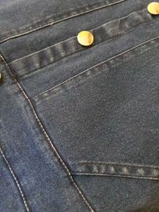 Denim Pinafore Dress