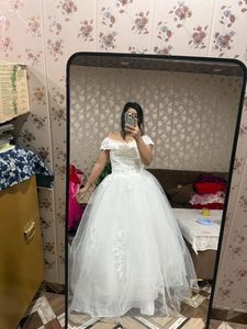 Beautiful White Bridal Gown🦋❤️🎀