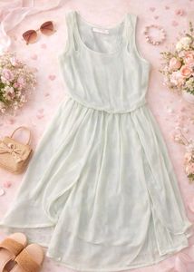 Light Green Flowy Dress