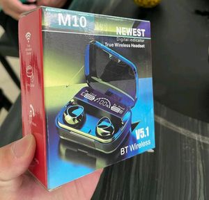 M10 Newest Earbuds With display case available