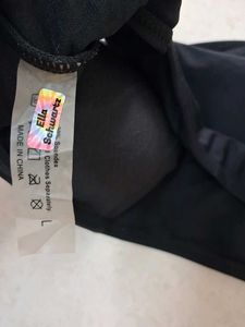 Chic Black One Shoulder Bikini Top
