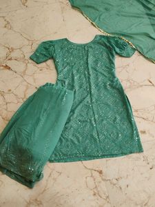 Sequined garara Set😍