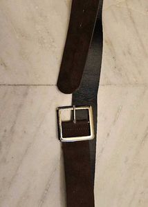 Brown A-Line Mini Skirt