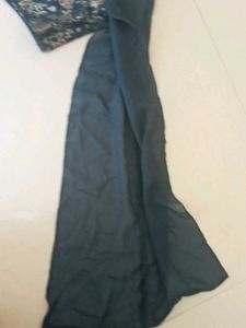 Embroidered Teal Kurta with Palazzo Pants