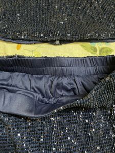 Sparkling Navy Blue Sequin Set