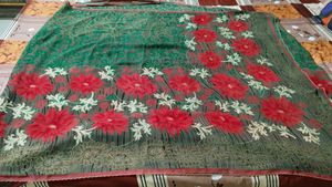 used sari without blouse