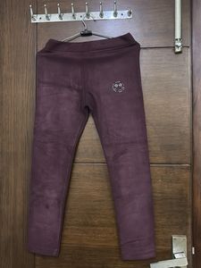 Burgundy Leggings