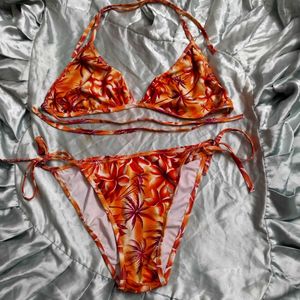 Vibrant Tropical Bikini Set