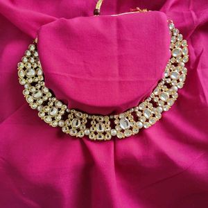 4 Elegant Kundan Pearl Choker Necklaces