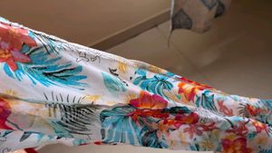 Floral Print Long Sleeve Dress