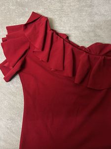 Chic One Shoulder Ruffle Top