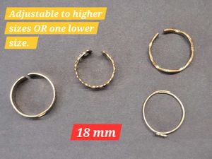 Heart Ring Set Of 4