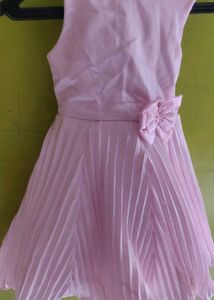 CUTE PINK BABY FROCK