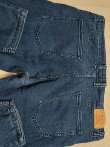 Classic Dark Wash Denim Jeans