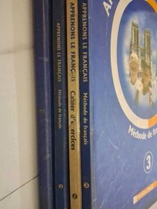 French Language Learning Books - Class 6 to 8