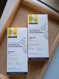 Sun Scoop Featherlight Fluid Sunscreen SPF 50+