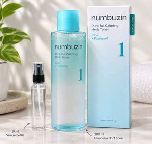 Numbuzin Pure-full Calming Herb Toner 10 ml sample