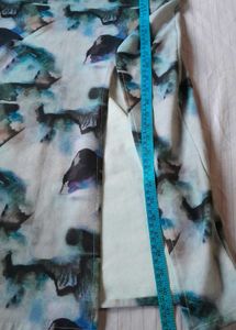 Abstract Print Slip Dress