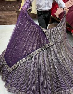 Stunning Sequin Lehenga Choli