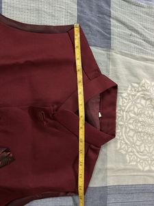 Burgundy Formal Vest